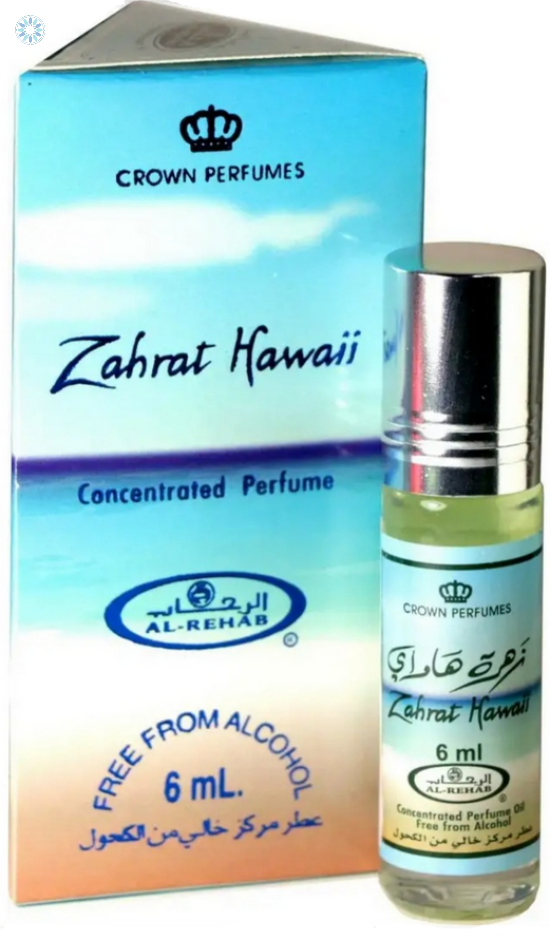 crown perfumes zahrat hawaii